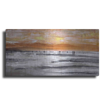 Luxe Metal Art 'Beach II' by Summer