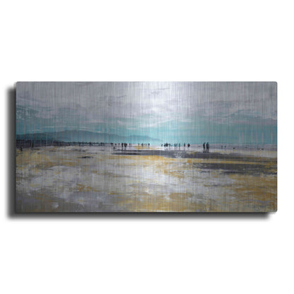 Luxe Metal Art 'Beach III' by Summer