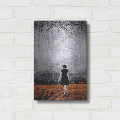 Luxe Metal Art 'A NEW DAY DAWNS' by DB Waterman,12x16