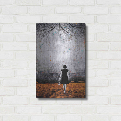 Luxe Metal Art 'A NEW DAY DAWNS' by DB Waterman,16x24