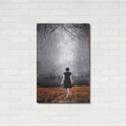 Luxe Metal Art 'A NEW DAY DAWNS' by DB Waterman,24x36