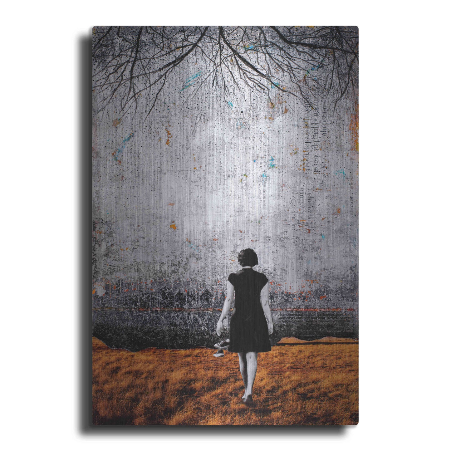 Luxe Metal Art 'A NEW DAY DAWNS' by DB Waterman