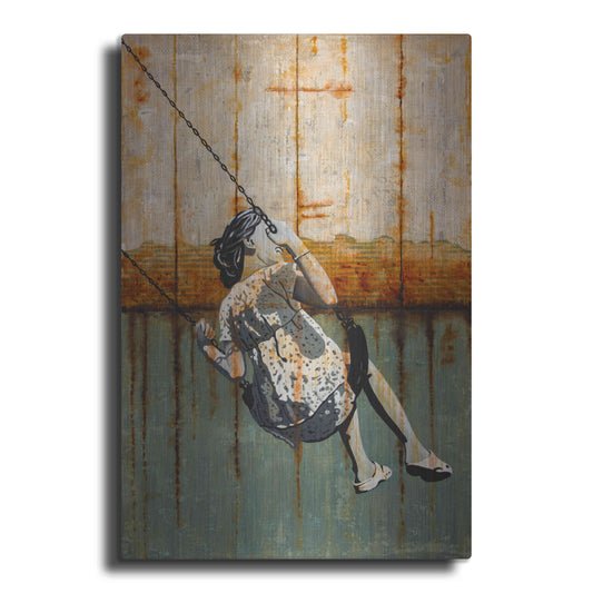 Luxe Metal Art 'A TENDER AGE' by DB Waterman