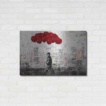 Luxe Metal Art 'BIT OF HAPPINESS' by DB Waterman,36x24