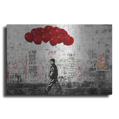 Luxe Metal Art 'BIT OF HAPPINESS' by DB Waterman