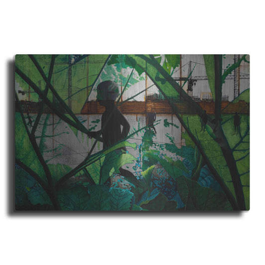 Luxe Metal Art 'CHILD IN TIME' by DB Waterman