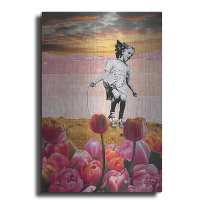 Luxe Metal Art 'DOUBLE DUTCH' by DB Waterman