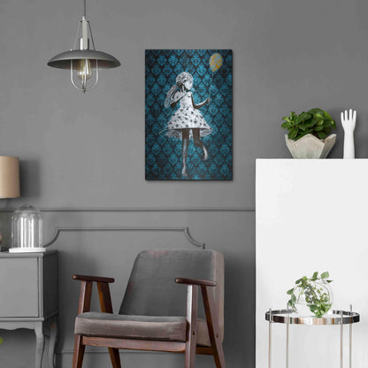 Luxe Metal Art 'IN THE MOOD FOR DANCING' by DB Waterman,16x24