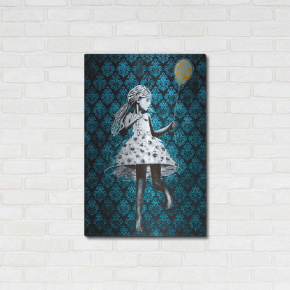 Luxe Metal Art 'IN THE MOOD FOR DANCING' by DB Waterman,24x36