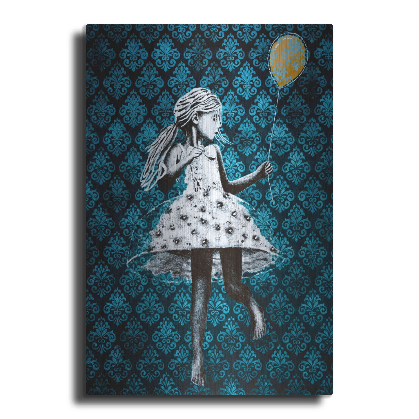 Luxe Metal Art 'IN THE MOOD FOR DANCING' by DB Waterman