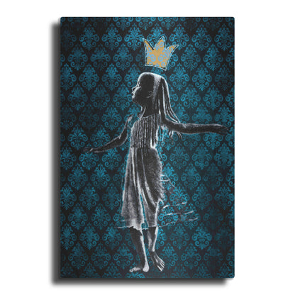 Luxe Metal Art 'LITTLE DANCING QUEEN' by DB Waterman