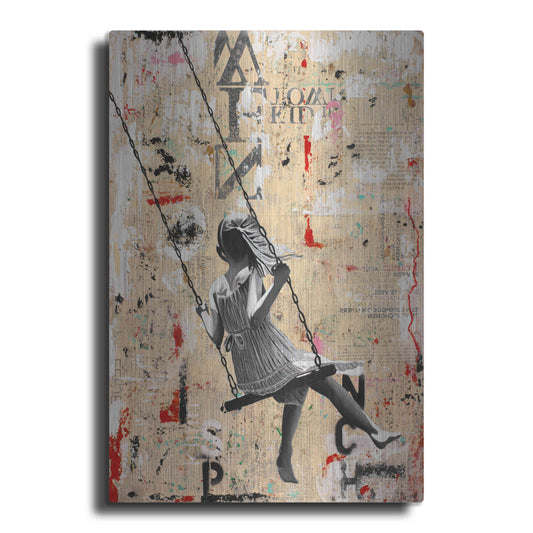 Luxe Metal Art 'SUMMER SWING' by DB Waterman