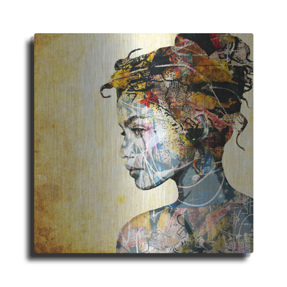 Luxe Metal Art 'THE GIFTED GIRL' by DB Waterman