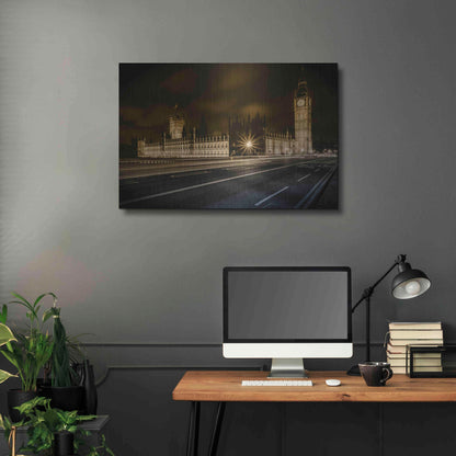 Luxe Metal Art 'Time Passes By' by Giuseppe Torre, Metal Wall Art,36x24