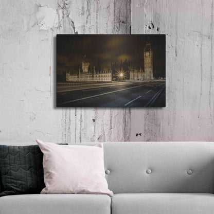 Luxe Metal Art 'Time Passes By' by Giuseppe Torre, Metal Wall Art,36x24