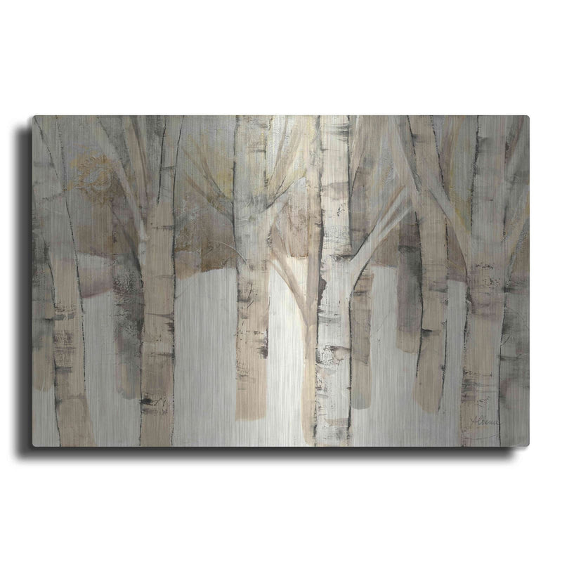 'First Snow' by Albena Hristova – Metal Wall Art