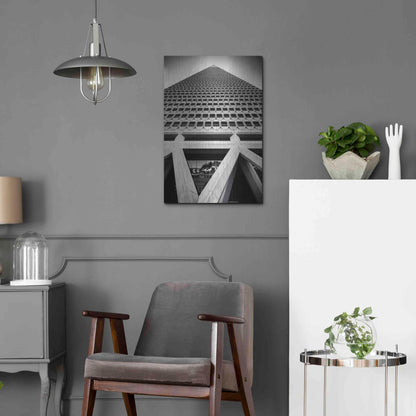 Luxe Metal Art 'The Rise' by Giuseppe Torre, Metal Wall Art,16x24