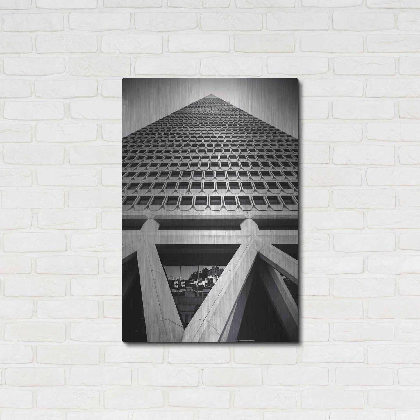 Luxe Metal Art 'The Rise' by Giuseppe Torre, Metal Wall Art,24x36