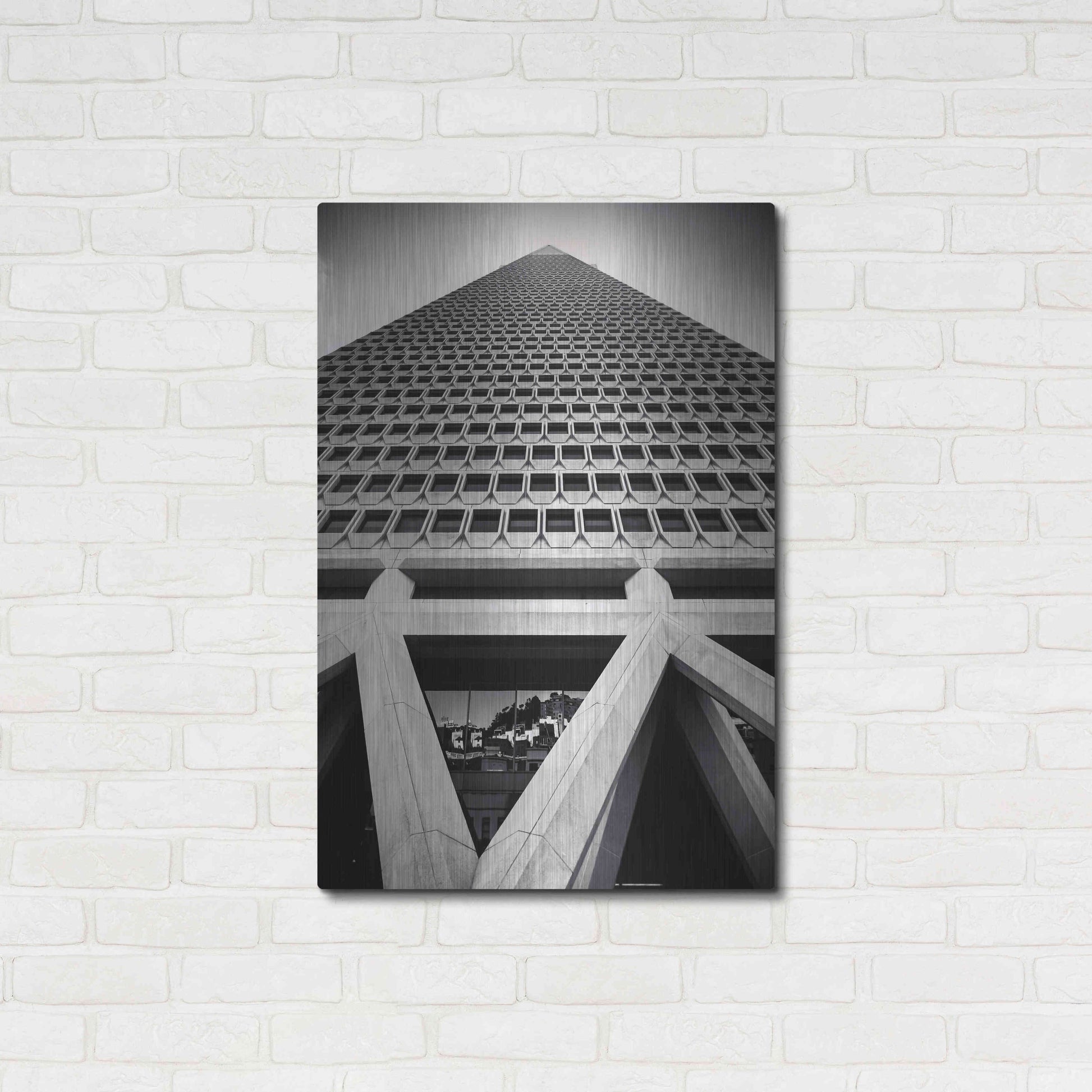 Luxe Metal Art 'The Rise' by Giuseppe Torre, Metal Wall Art,24x36