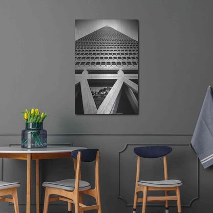 Luxe Metal Art 'The Rise' by Giuseppe Torre, Metal Wall Art,24x36