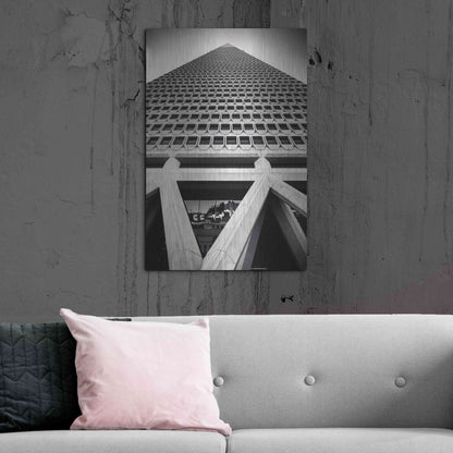 Luxe Metal Art 'The Rise' by Giuseppe Torre, Metal Wall Art,24x36