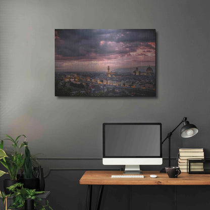 Luxe Metal Art 'After the storm' by Giuseppe Torre, Metal Wall Art,36x24