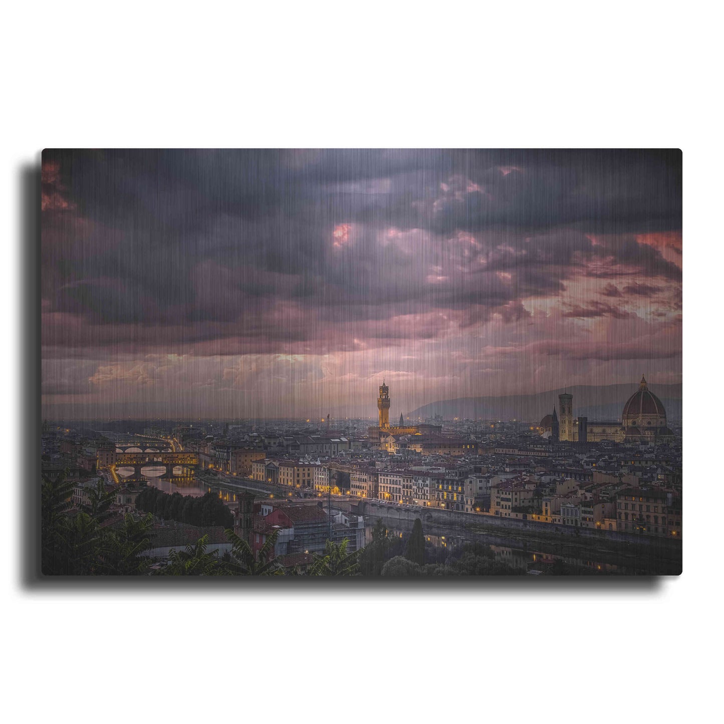 Luxe Metal Art 'After the storm' by Giuseppe Torre, Metal Wall Art