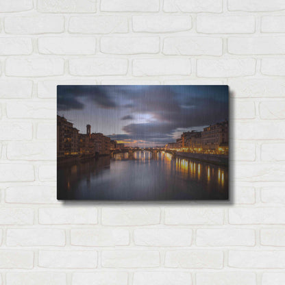 Luxe Metal Art 'Arno' by Giuseppe Torre, Metal Wall Art,24x16