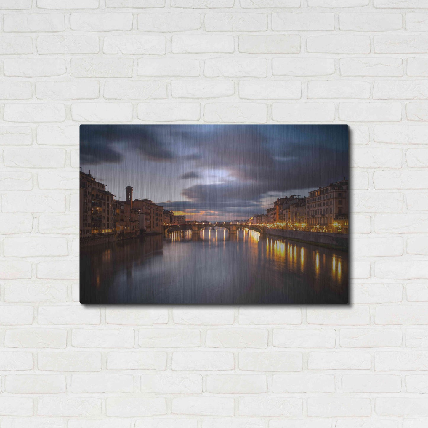 Luxe Metal Art 'Arno' by Giuseppe Torre, Metal Wall Art,36x24