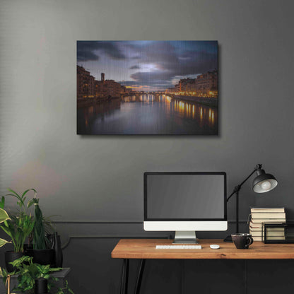 Luxe Metal Art 'Arno' by Giuseppe Torre, Metal Wall Art,36x24