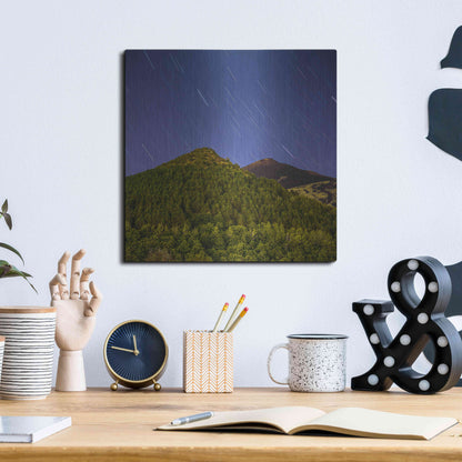 Luxe Metal Art 'Rolling' by Giuseppe Torre, Metal Wall Art,12x12