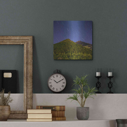 Luxe Metal Art 'Rolling' by Giuseppe Torre, Metal Wall Art,12x12