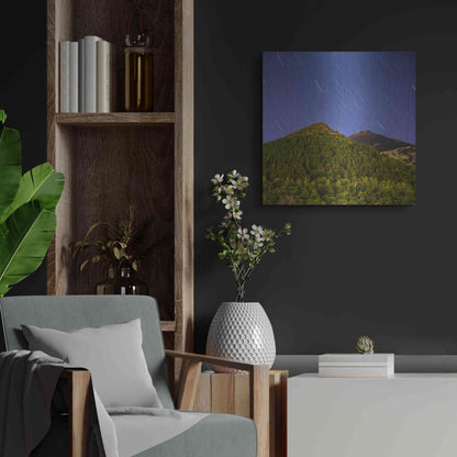 Luxe Metal Art 'Rolling' by Giuseppe Torre, Metal Wall Art,24x24