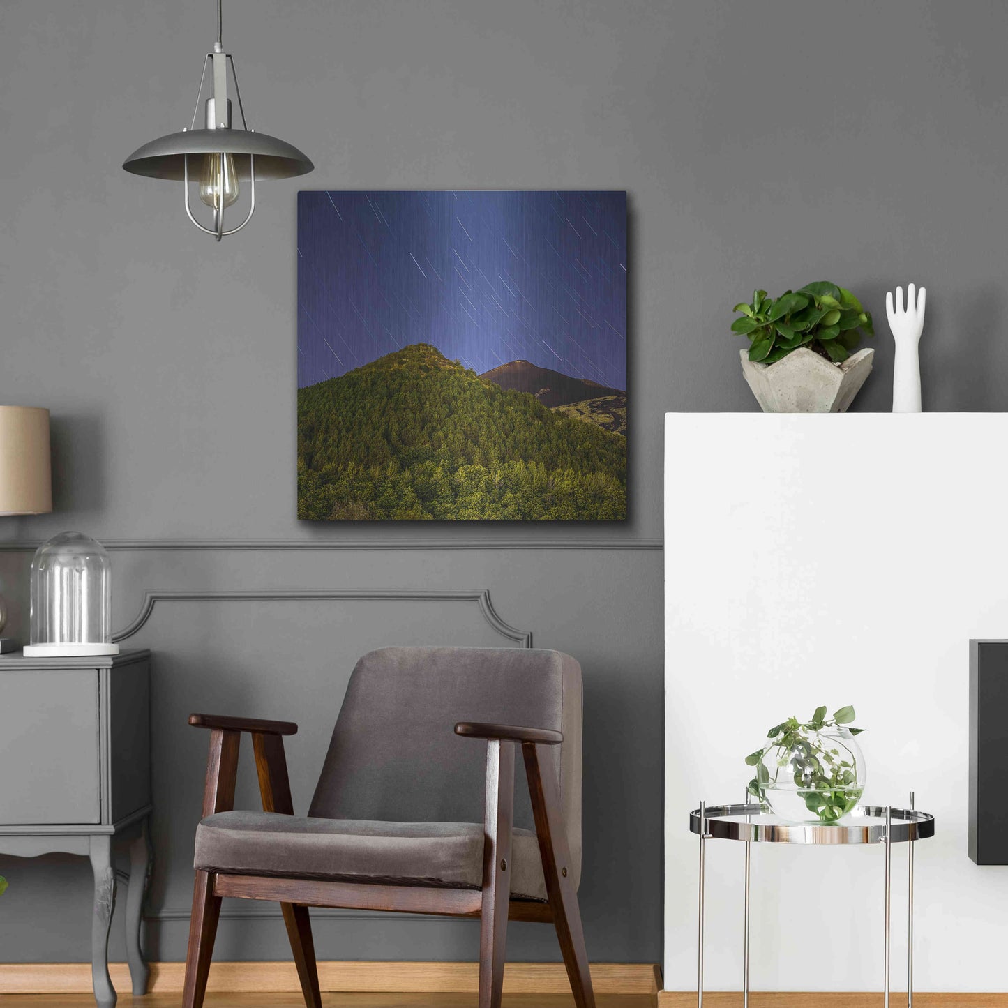 Luxe Metal Art 'Rolling' by Giuseppe Torre, Metal Wall Art,24x24