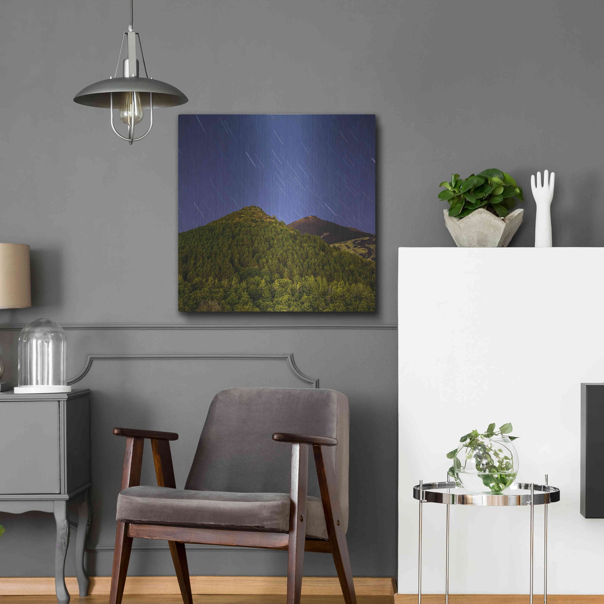 Luxe Metal Art 'Rolling' by Giuseppe Torre, Metal Wall Art,24x24