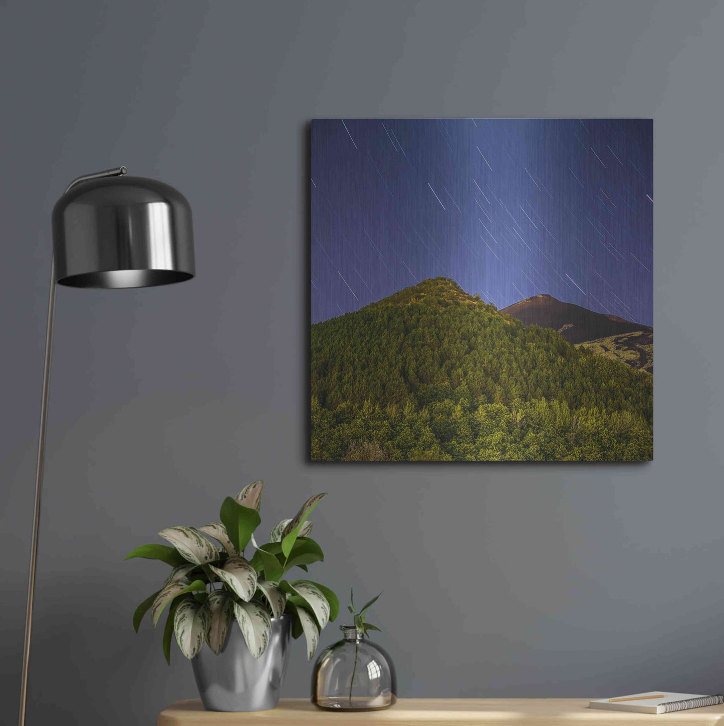 Luxe Metal Art 'Rolling' by Giuseppe Torre, Metal Wall Art,24x24