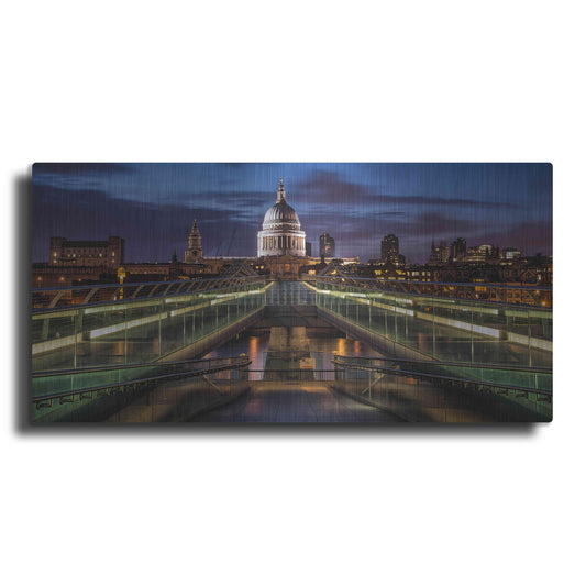 Luxe Metal Art 'Symmetries Of London' by Giuseppe Torre, Metal Wall Art