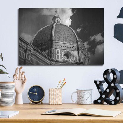 Luxe Metal Art 'The Big Dome' by Giuseppe Torre, Metal Wall Art,16x12