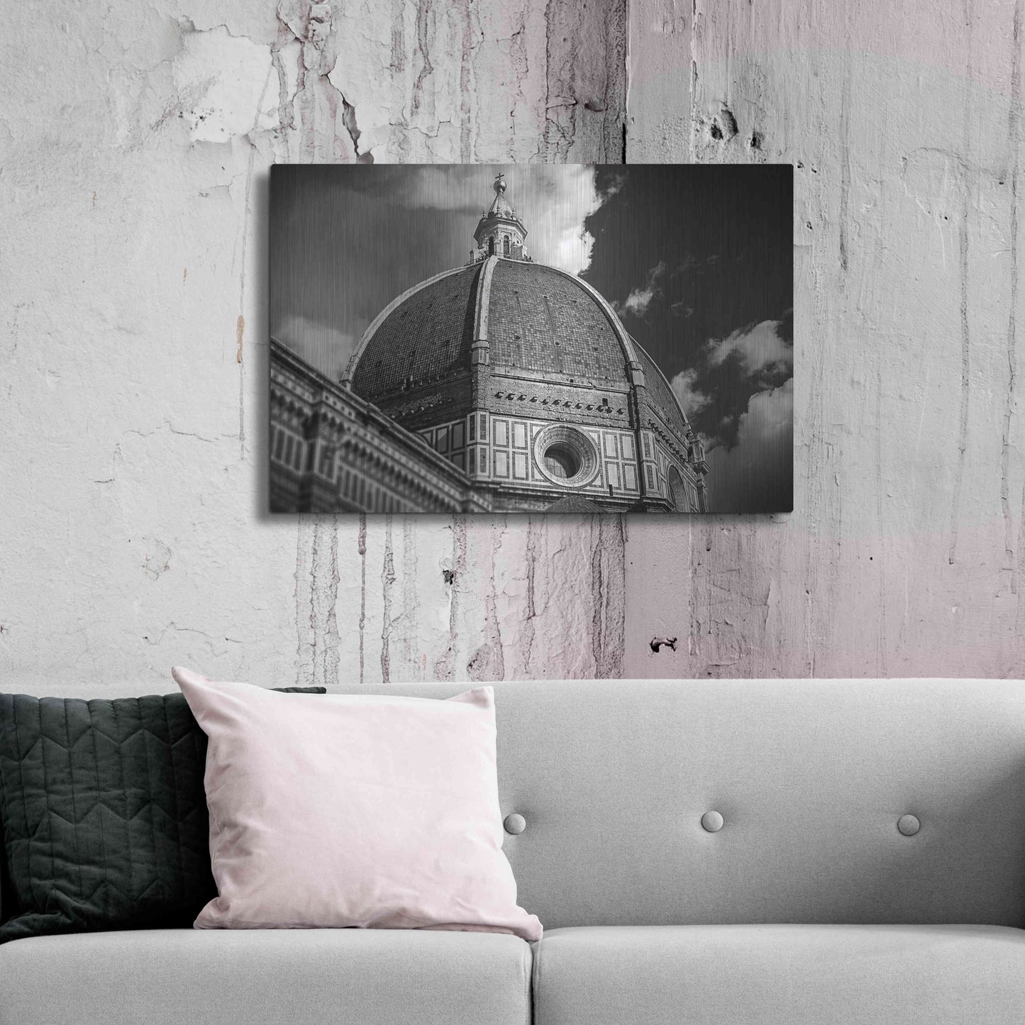 Luxe Metal Art 'The Big Dome' by Giuseppe Torre, Metal Wall Art,36x24