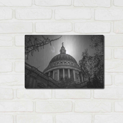 Luxe Metal Art 'Under The Dome' by Giuseppe Torre, Metal Wall Art,16x12