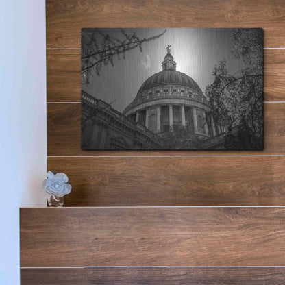 Luxe Metal Art 'Under The Dome' by Giuseppe Torre, Metal Wall Art,16x12