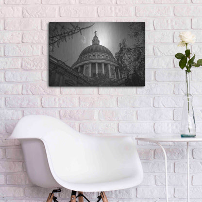Luxe Metal Art 'Under The Dome' by Giuseppe Torre, Metal Wall Art,24x16