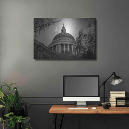 Luxe Metal Art 'Under The Dome' by Giuseppe Torre, Metal Wall Art,36x24