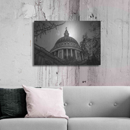 Luxe Metal Art 'Under The Dome' by Giuseppe Torre, Metal Wall Art,36x24