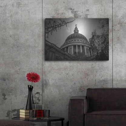 Luxe Metal Art 'Under The Dome' by Giuseppe Torre, Metal Wall Art,36x24