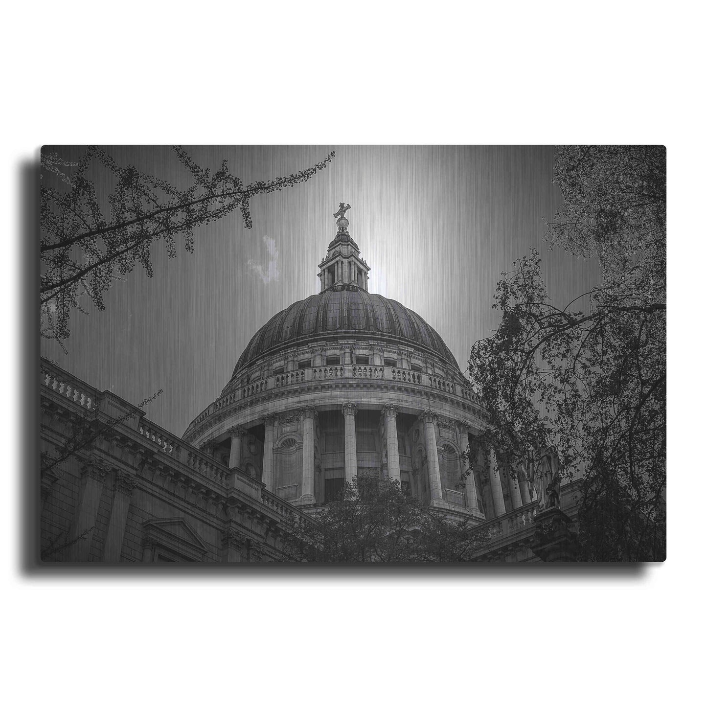 Luxe Metal Art 'Under The Dome' by Giuseppe Torre, Metal Wall Art