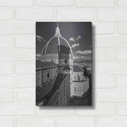 Luxe Metal Art 'Brunelleschi's work' by Giuseppe Torre, Metal Wall Art,12x16