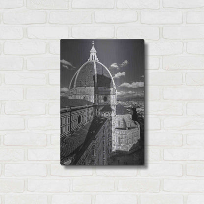Luxe Metal Art 'Brunelleschi's work' by Giuseppe Torre, Metal Wall Art,16x24