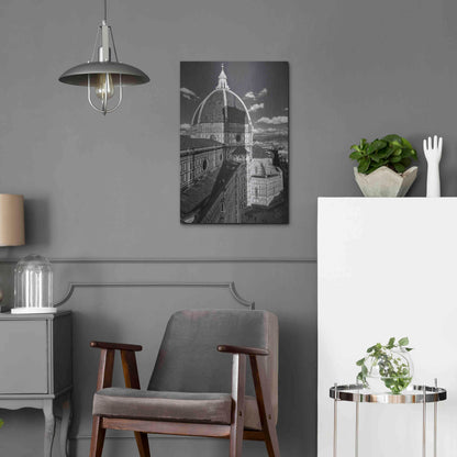 Luxe Metal Art 'Brunelleschi's work' by Giuseppe Torre, Metal Wall Art,16x24