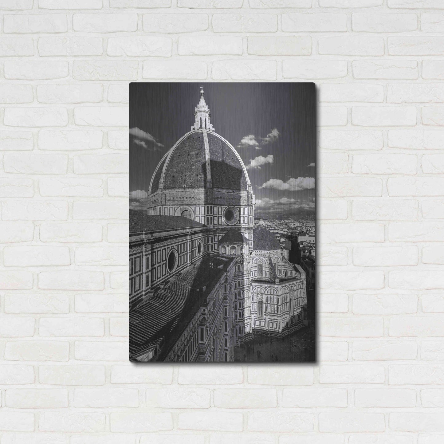 Luxe Metal Art 'Brunelleschi's work' by Giuseppe Torre, Metal Wall Art,24x36